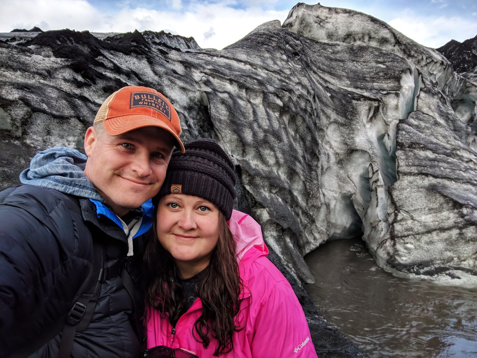 The Stripe Transfer specialists, Colin and Eliza in Iceland